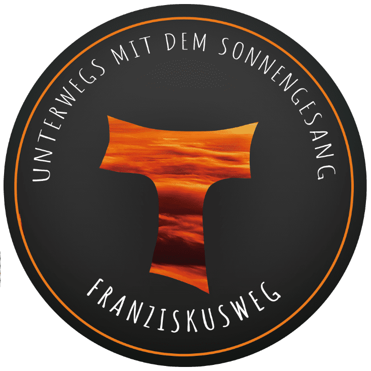 Aufkleber für den Glaubensweg